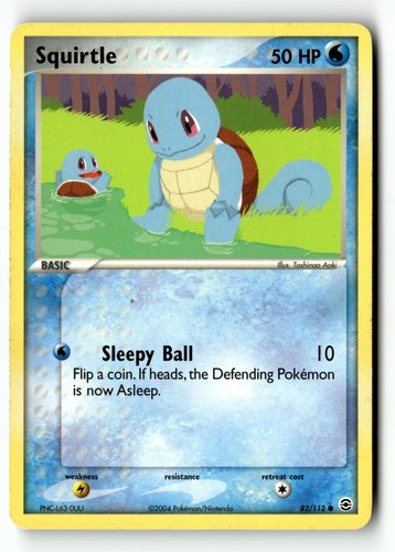Pokemon card squirtle - card,