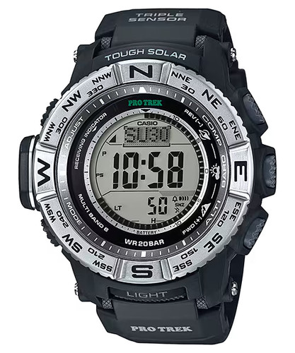 Casio pro trek gray - casio, men
