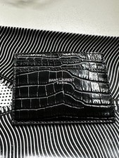 Portacarte Di Credito Saint Laurent Stampa cocco Card Holder