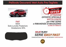 PELLICOLE OSCURANTI VETRI AUTO Fiat 500X  Lunotto  35% E F OFFERTA