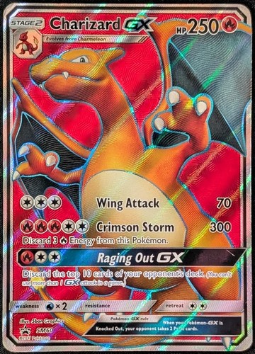 Carta pokemon charizard - charizard, gx