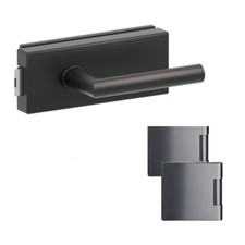 Serratura per porta in vetro