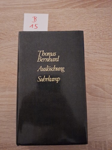 Thomas bernhard estinzione - thomas,