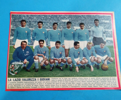 Squadra calcio 1959 lazio - 1959,