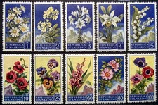 SAN MARINO 1957: FIORI