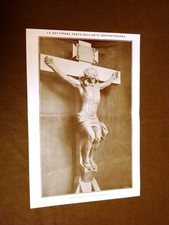 Cristo croce Scultura Eugenio Maccagnani + Costantinopoli 50 anni Unione Italia