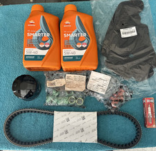 KIT TAGLIANDO PEUGEOT GEOPOLIS 250 300FILTRI CANDELA PASTIGLIE RULLI