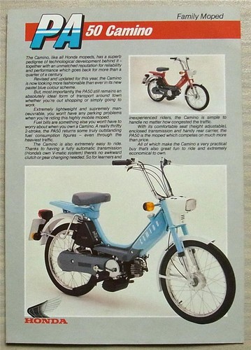 Honda pa50 camino ciclomotore - honda,