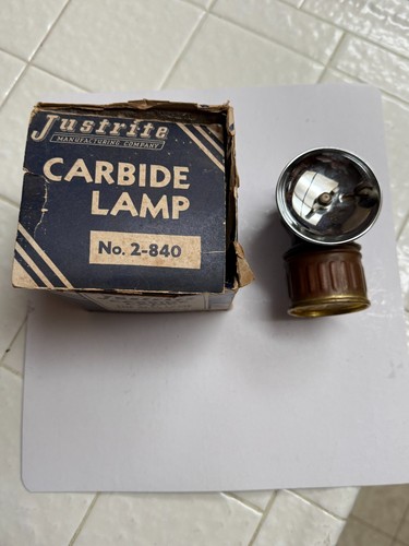 Lampada vintage carburo - carburo, di