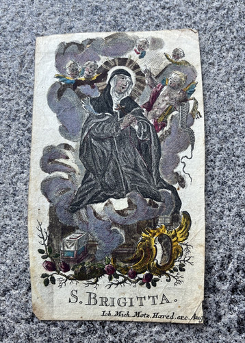 Santino dipinto santa - dipinto,