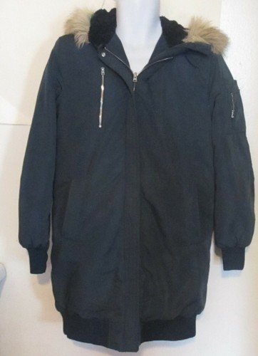 Zara trafaluc outerwear navy - zara,