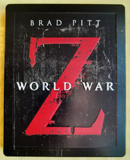 BRAD PITT: WORLD WAR Z 3D (2013) (2 CUTS) - STEELBOOK BLU-RAY 2D/3D IN ITALIANO