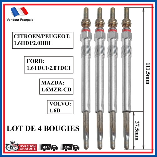 Bougie préchauffage pour - préchauffage,