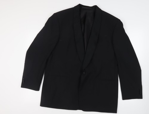 Giacca tuta smoking uomo nero