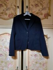GIACCA BLAZER DONNA VINTAGE STEFANEL IN COTONE COLORE NERO Taglia 46
