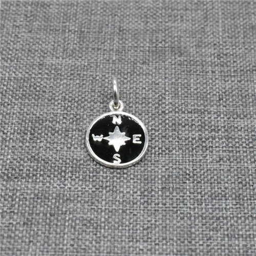 Charms bussola argento
