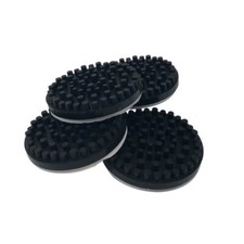 Giradischi Piedini Antivibrazioni (4 Pezzi) Elastici Neri