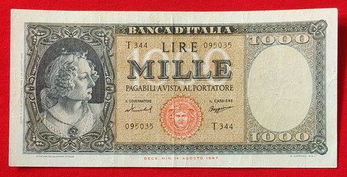 Mille lire ornata perle - lire,