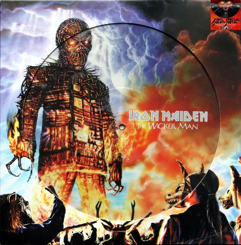 Iron maiden the wicker man - iron,