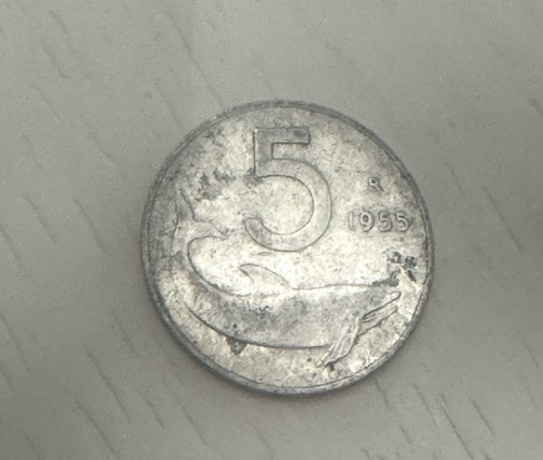 Moneta lire del 1955 - da,