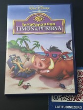 IN VACANZA CON TIMON E PUMBA - DVD DISNEY ITA in italiano con libretto