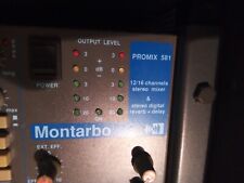 Impianto voce completo di mixer , finale , casse , rack , ciabatta da palco.