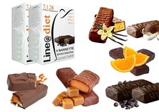 BARRETTE PROTEICHE Line@ 10pz GUSTI VARI Senza Zuccheri con PROTEINE x la dieta!