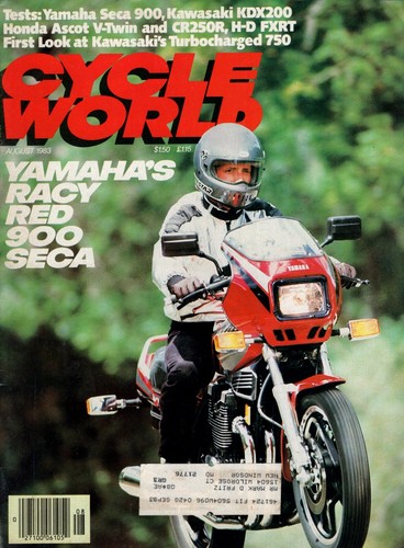 Cycle world august - cycle, 1983