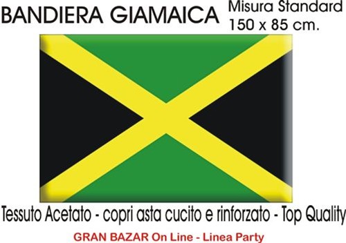 Bandiera giamaica 150 x - giamaica, cm.