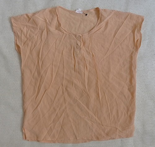 Super top pura seta blouse - top,