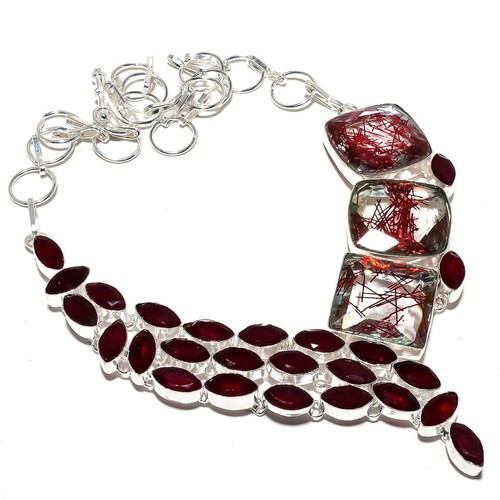 Quarzo rutilo rosso gemma - rutilo,