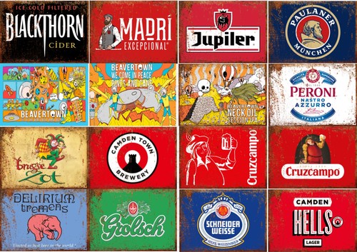 Insegne birra metallo - insegne,