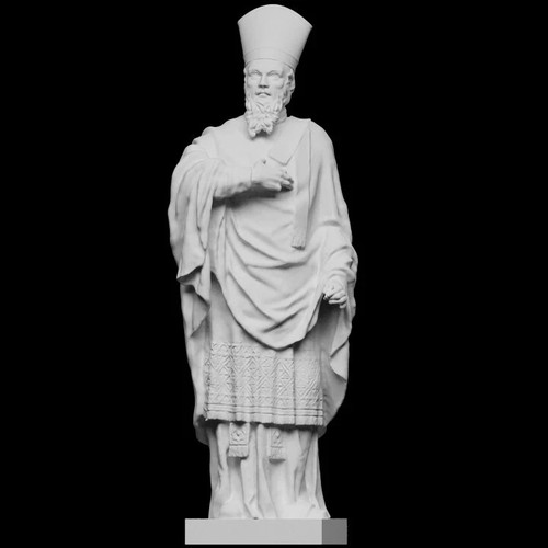 Statua scultura san giacomo - scultura,