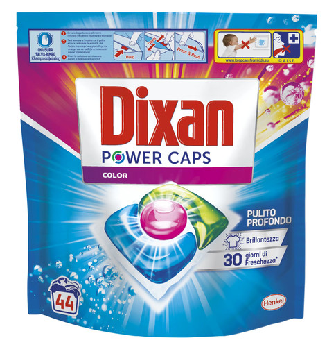 Dixan power caps color - dixan,