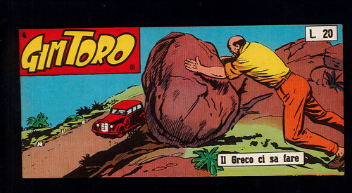 Gim toro striscia del - del, 1958