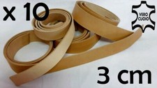 OFFERTA! X 10 STRISCE IN CUOIO