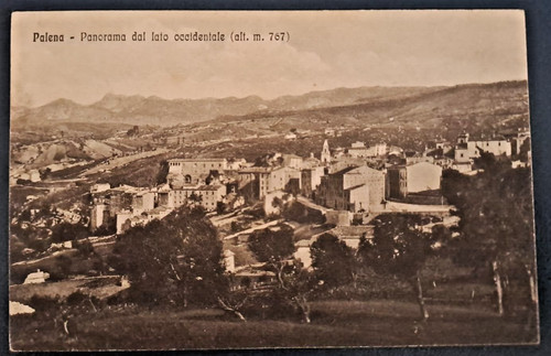 Cartolina palena panorama - cartolina,