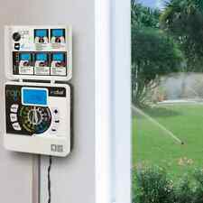 Centralina Indoor 24V I-Dial 8 Stazioni Rain per Irrigazione Orto e Giardino