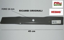 WEIBANG LAMA RASAERBA TAGLIAERBA ORIGINALE 4510404010 TAGLIO 45 FORO 16