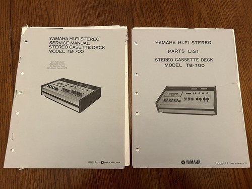 Yamaha 700 fi cassette - yamaha, tb-700