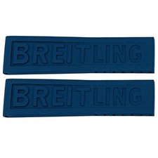 Breitling 157S Diver Pro III 22mm Blue Rubber Strap Fits Models with 22mm Inlets
