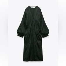 Kimono lungo ricamato con