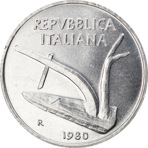836669 moneta italia 10 - moneta,, italia,