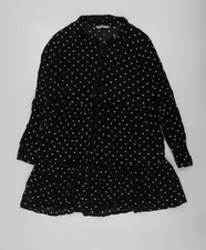 Stradivarius donna nero a pois