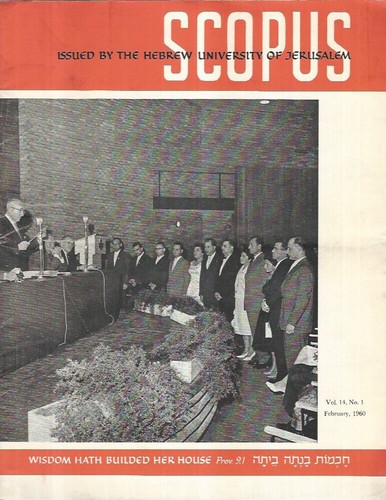 Scopus vol n 1 - vol., n°