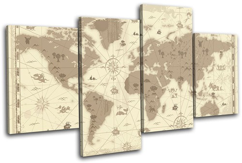 World map atlas globe sea - map,