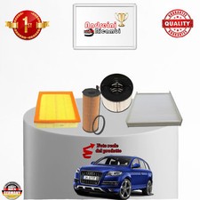 KIT TAGLIANDO 4 FILTRI AUDI Q7 3.0 TDI V6 QUATTRO 171KW 232CV DAL 2006 -> 2010