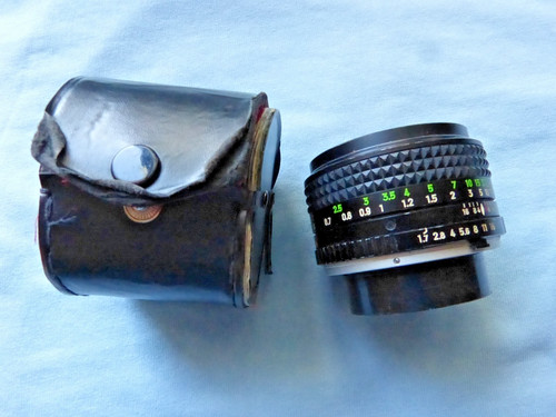Ancien objectif photo minolta - ancien,