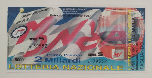 Biglietto lotteria - biglietto,
