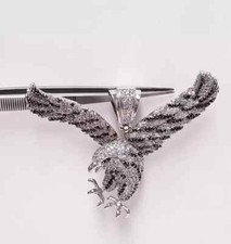 Ciondolo da uomo in oro bianco